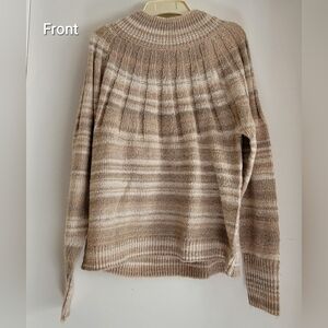 Knox Rose Womens Size Large Long Sleeve Sweater NWT